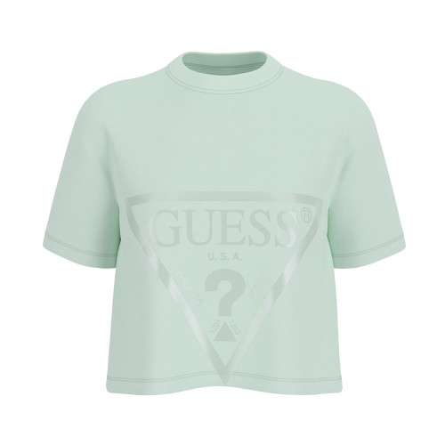 Guess Γυναικεία κοντομάνικη μπλούζα Adele Crop T-Shirt